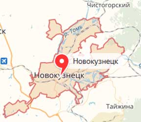 Карта: Новокузнецк