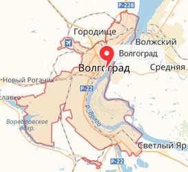 Карта: Волгоград